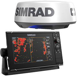 Simrad NSS evo3S with ultimate Radar Support